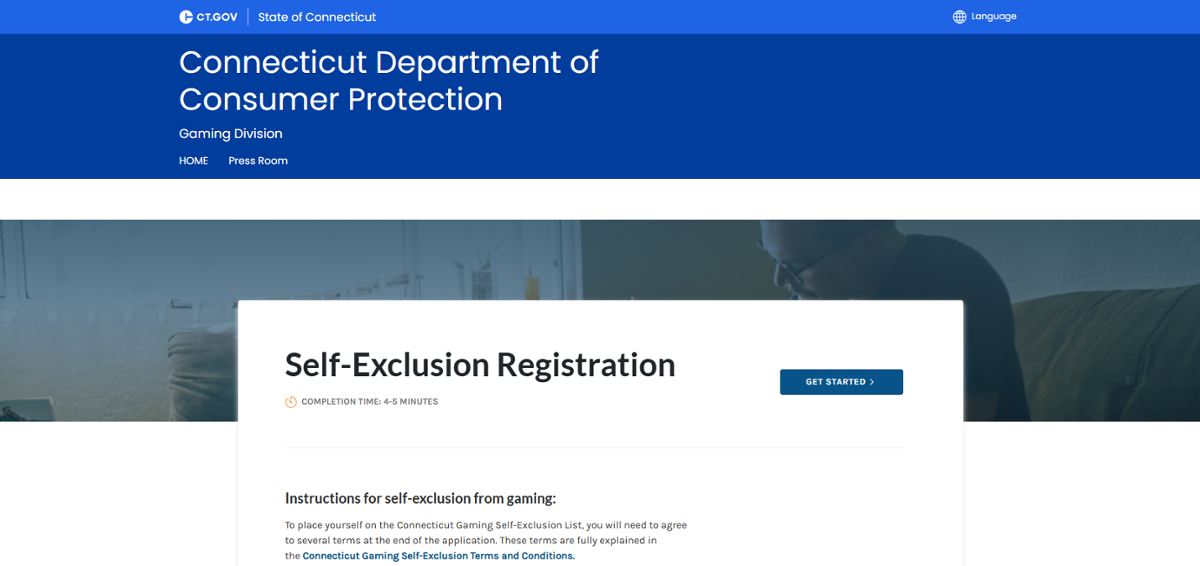 self-exclusion register
